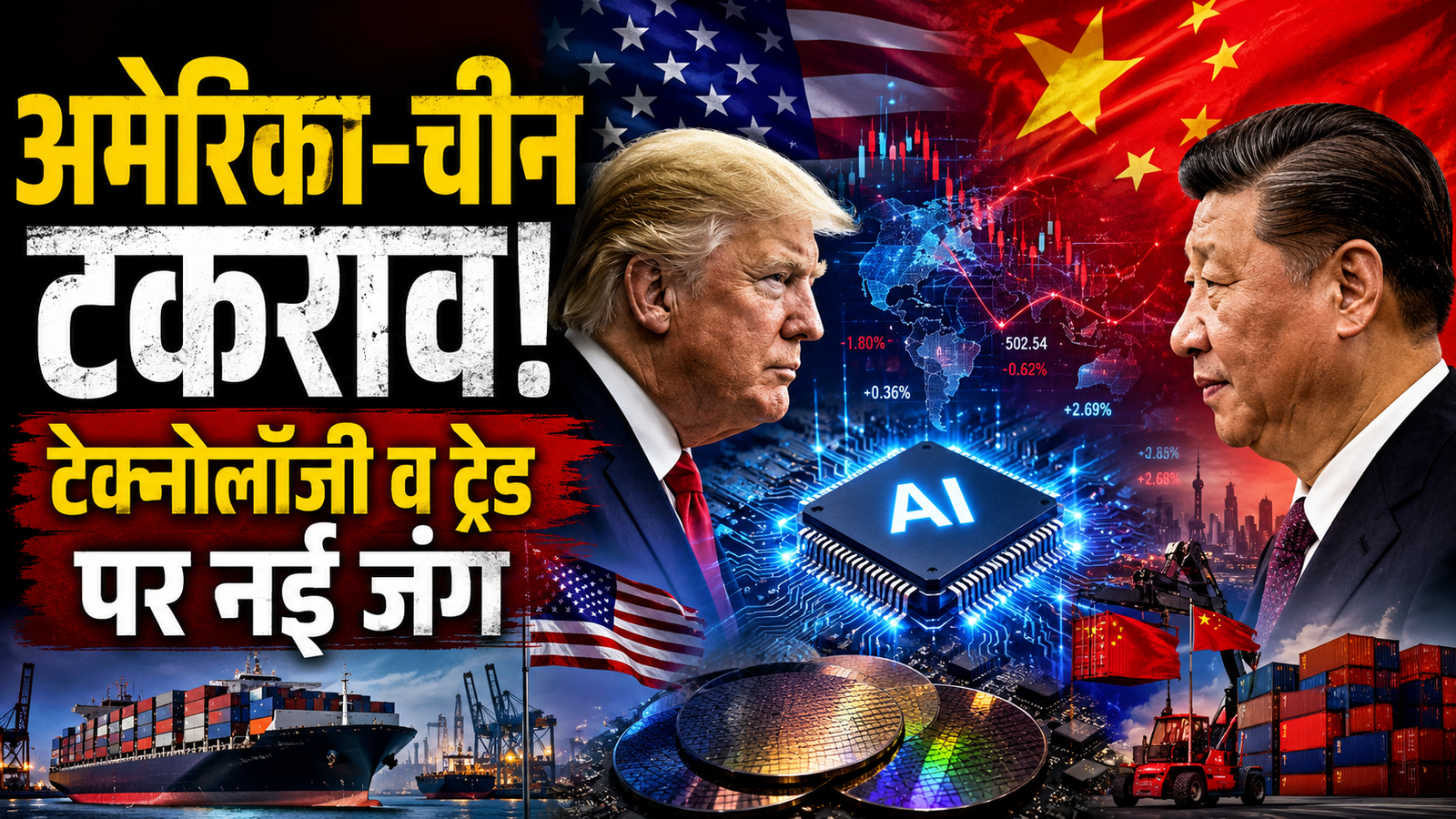 अमेरिका–चीन के बीच व्यापार और तकनीकी नीतियों पर फिर तेज हुई चर्चा, वैश्विक बाजारों की नजर !
