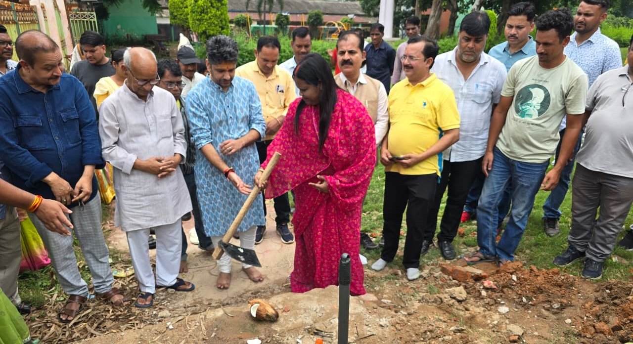 गुरु घासीदास वार्ड को मिला पहला आंगनबाड़ी भवन, 12 लाख की लागत से होगा निर्माण!